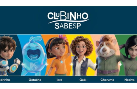 Clubinho Sabesp reformulado ganha novos personagens e foco em educação ambiental
