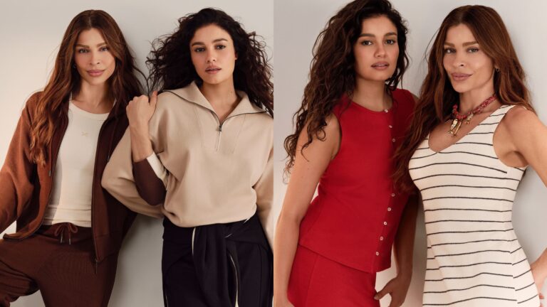 Dia das Mães Hering foca nos básicos versáteis em campanha com Grazi e Sophie Charlotte