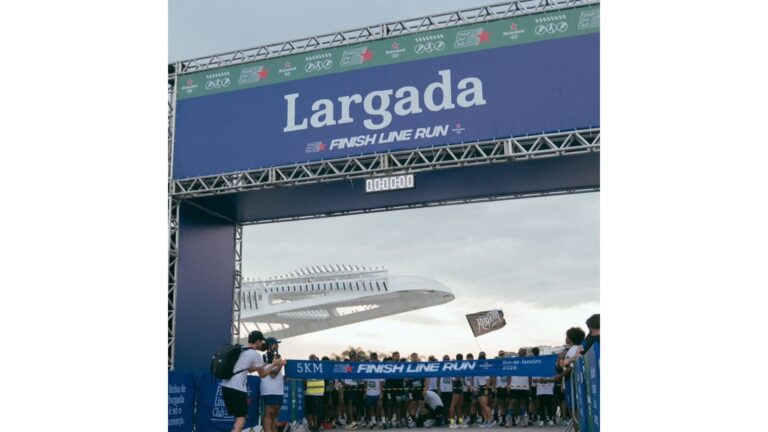 Finish Line Run 2026. Imagem Blinia