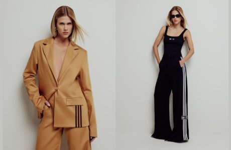 Forum + Adidas Originals novas proporções entre denim e alfaiataria