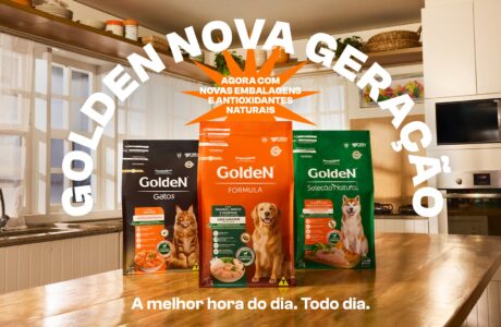 GoldeN lança nova campanha inspirada no “reloginho biológico” dos pets