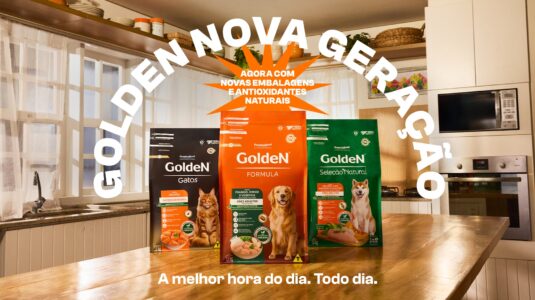 GoldeN lança nova campanha inspirada no “reloginho biológico” dos pets