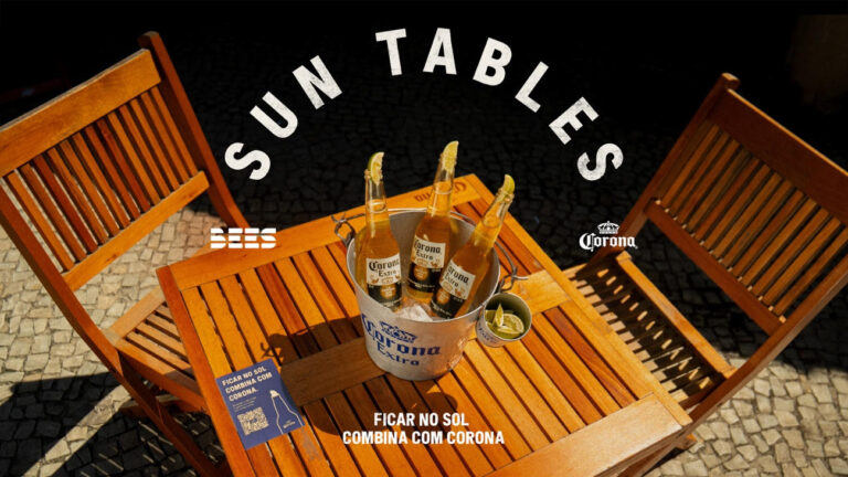Grey cria Sun Table para a BEES e transforma a luz do sol em uma experiência inédita para Corona