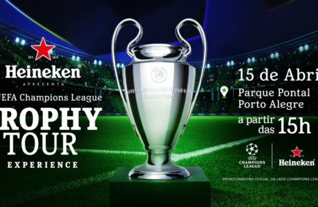 Heineken® traz taça da UEFA Champions League em evento exclusivo em Porto Alegre