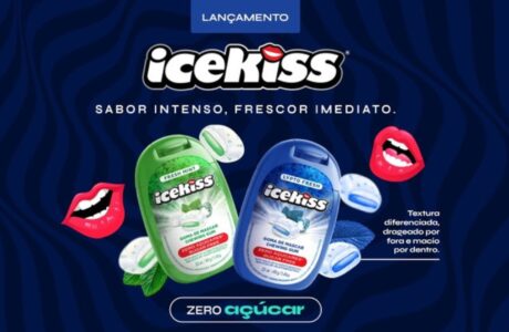 Icekiss lança goma de mascar e amplia atuação no mercado de candies