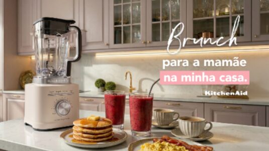 KitchenAid convida os filhos para serem os grandes anfitriões em Campanha de Dia das Mães