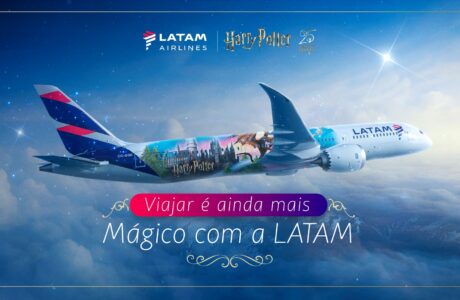 LATAM anuncia venda de passagens para voo temático especial de Harry Potter