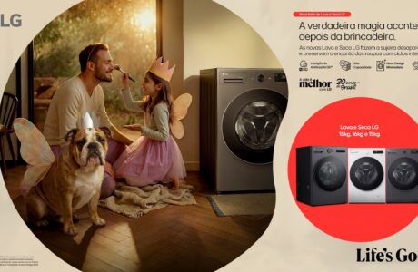 LG lança nova linha de Lava e Seca compacta por fora, gigante por dentro