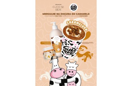 Milky Moo e O Boticário transformam fragrância em milkshake