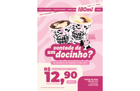 Milky Moo lança formato de 180 ml e transforma hábito do pós-almoço em frente estruturada de consumo