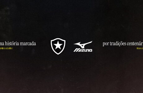 Mizuno faz parceria histórica com o Botafogo e patrocina, após 37 anos, um time brasileiro de futebol