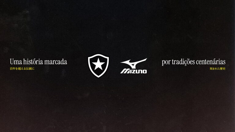 Mizuno faz parceria histórica com o Botafogo e patrocina, após 37 anos, um time brasileiro de futebol