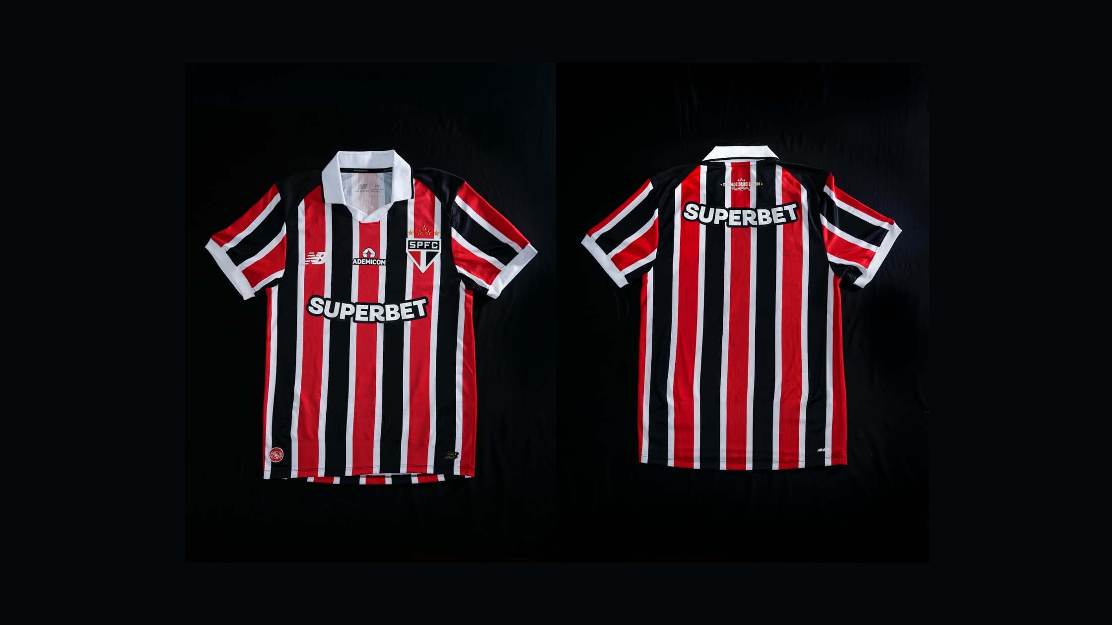 New Balance e São Paulo FC incorporam estética retrô ao contemporâneo em nova camisa tricolor (1)