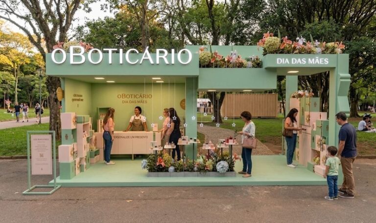O Boticário celebra o Dia das Mães com brindes exclusivos no Parque Ibirapuera