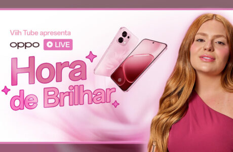 OPPO promove live com Viih Tube para apresentar novo smartphone A6 Pro