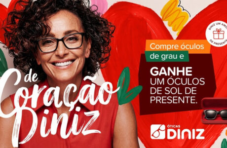 Óticas Diniz lança campanha “De Coração Diniz” para o Dia das Mães