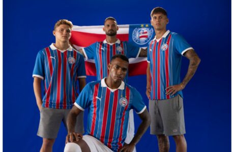 PUMA e Esporte Clube Bahia SAF apresentam novo uniforme AWAY 2026 em homenagem à alma tricolor