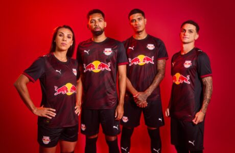 PUMA e Red Bull Bragantino revelam novo uniforme AWAY para 2026 com ativação gigante em Bragança Paulista