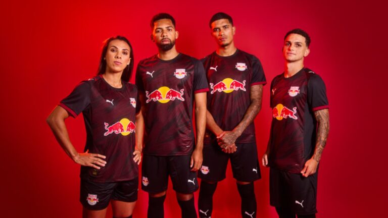 PUMA e Red Bull Bragantino revelam novo uniforme AWAY para 2026 com ativação gigante em Bragança Paulista