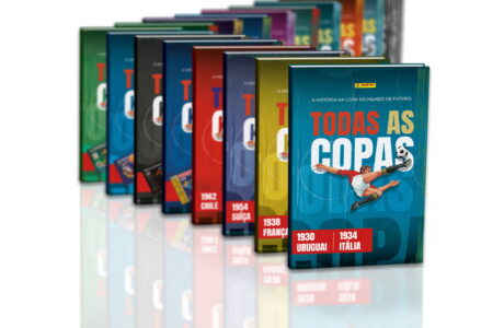 Panini apresenta a nova coleção de fascículos Todas as Copas