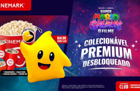 Parceria entre Kinder Joy e Cinemark leva fãs de Super Mario a uma experiência além do filme