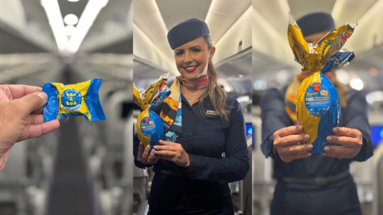 Páscoa Mágica Arcor faz parceria com a Azul para proporcionar experiências nas alturas