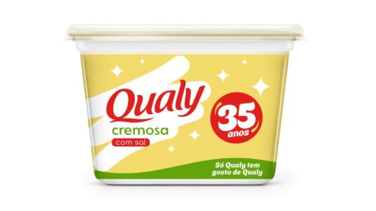 Qualy lança embalagem comemorativa e livro digital de receitas exclusivo em celebração ao seu aniversário de 35 anos
