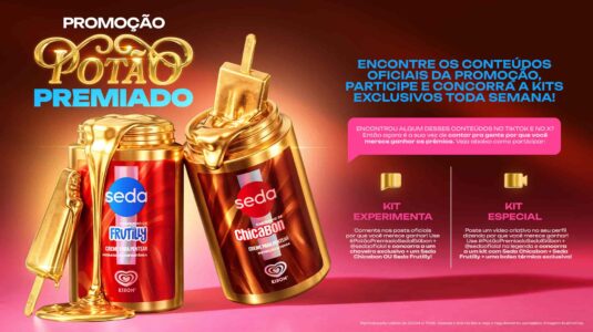 Seda lança promoção Potão Premiado e distribui kits exclusivos nas redes