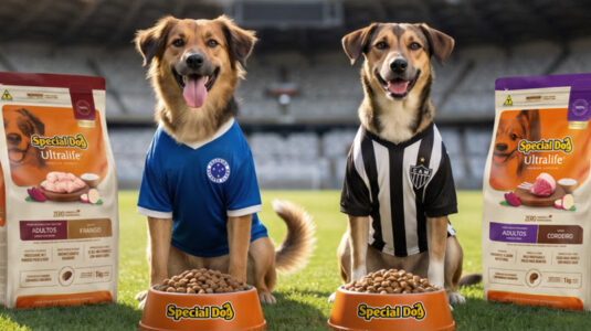 Special Dog Company une torcidas de Cruzeiro e Atlético-MG em clássico para alimentar animais em situação de vulnerabilidade