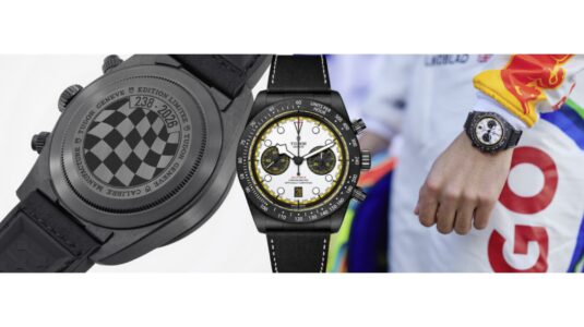 TUDOR apresenta o novo Black Bay Chrono ‘Carbon 26’ para a temporada 2026 do automobilismo