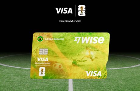 Wise e Visa lançam edição limitada de cartão inspirado no futebol