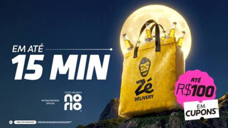 Zé Delivery será o delivery oficial do Todo Mundo no Rio pelo segundo ano consecutivo