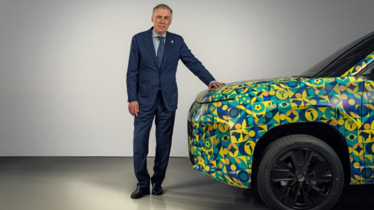 Ancelotti e Canarinho chegam com VW Tukan na convocação para o hexa
