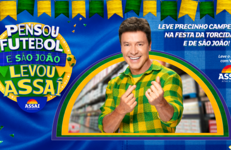 Assaí une futebol e São João em nova campanha com foco em economia e brasilidade