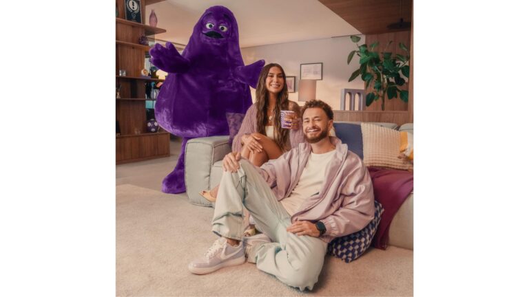 Bianca Andrade e Fred Bruno juntos de novo para apresentar a volta do Shake do Grimace