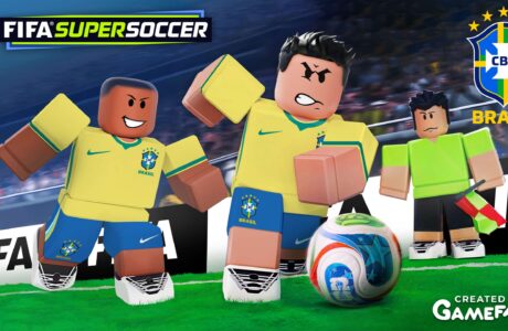 CBF e Gamefam lançam evento da Seleção Brasileira no FIFA Super Soccer na Roblox
