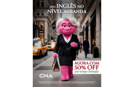 CNA lança campanha com condições exclusivas para o curso de inglês