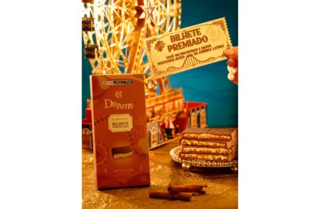 Cacau Show dá início à procura pelo bilhete premiado com edição especial do tablete Dreams