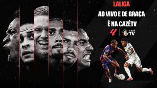 CazéTV transmitirá LALIGA no Brasil pelas próximas seis temporadas
