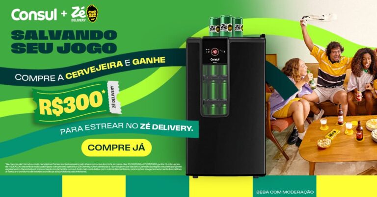 Consul e Zé Delivery dão descontos de até R$ 700 para os jogos de futebol