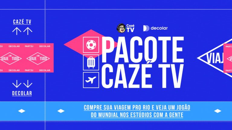Decolar e CazéTV lançam experiência exclusiva para o Campeonato do Mundo