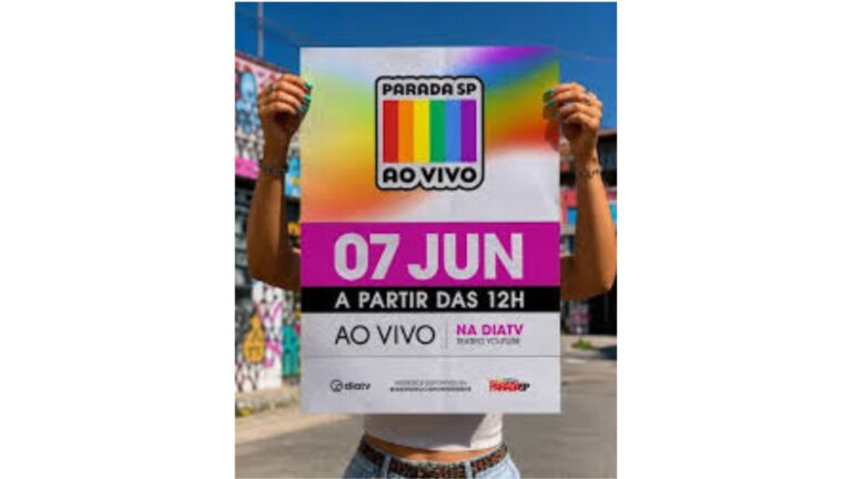 DiaTV transmite oficialmente a 30ª Parada do Orgulho LGBT+ de São Paulo[
