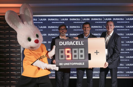 Duracell impulsionando os acréscimos de LALIGA