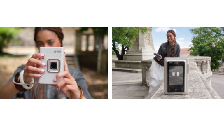 Fujifilm lança Instax mini LiPlay+, câmera instantânea com captura de áudio