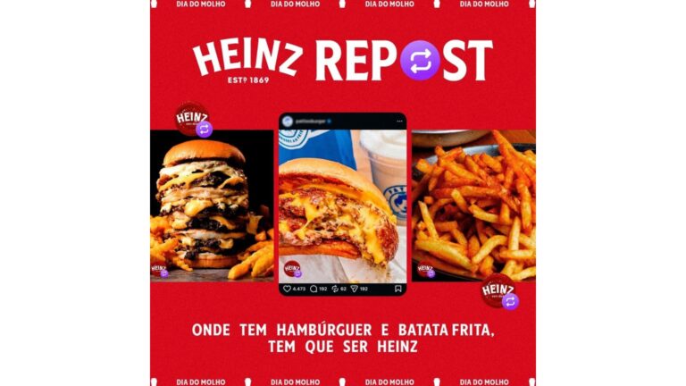 Heinz transforma repost do Instagram em ação de Dia do Molho e distribui cupons de desconto para consumidores