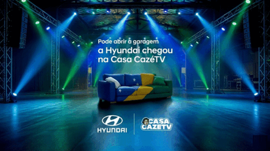 Hyundai é a marca automotiva oficial da Casa CazéTV na Copa do Mundo FIFA 2026