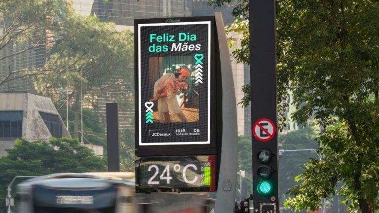 JCDecaux faz homenagem de Dia das Mães em três capitais