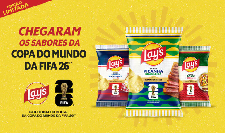 LAY'S® convoca torcedores com estratégia 360º para a Copa do Mundo da FIFA 2026™