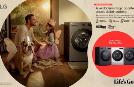 LG redefine lavanderia com nova linha de alta capacidade que pensa na rotina da família brasileira