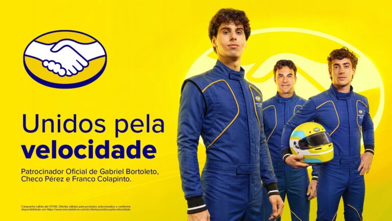 Mercado Livre lança GP de Scooters , sua nova campanha regional com Gabriel Bortoleto, Franco Colapinto e Sergio Checo Pérez (1)